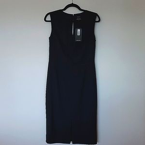 RW&CO navy blue suiting dress